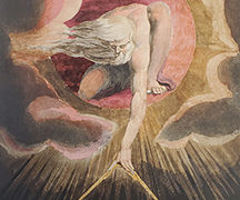 Illustration from William Blake's book: Europe: A Prophecy