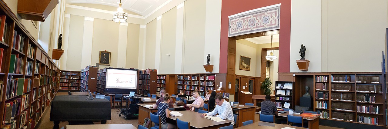 CCM Library reading room