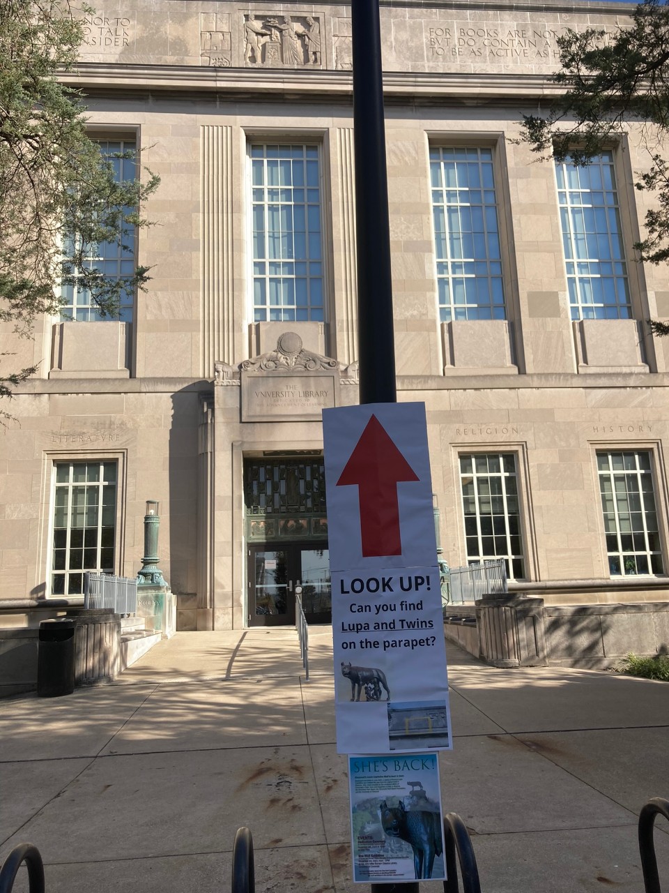 Exhibition to celebrate the Return of the Eden Park Lupa.