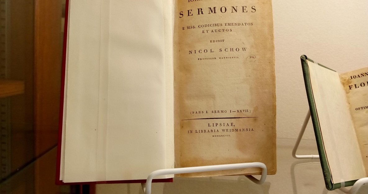 Nils Schow Stobaeus ed.