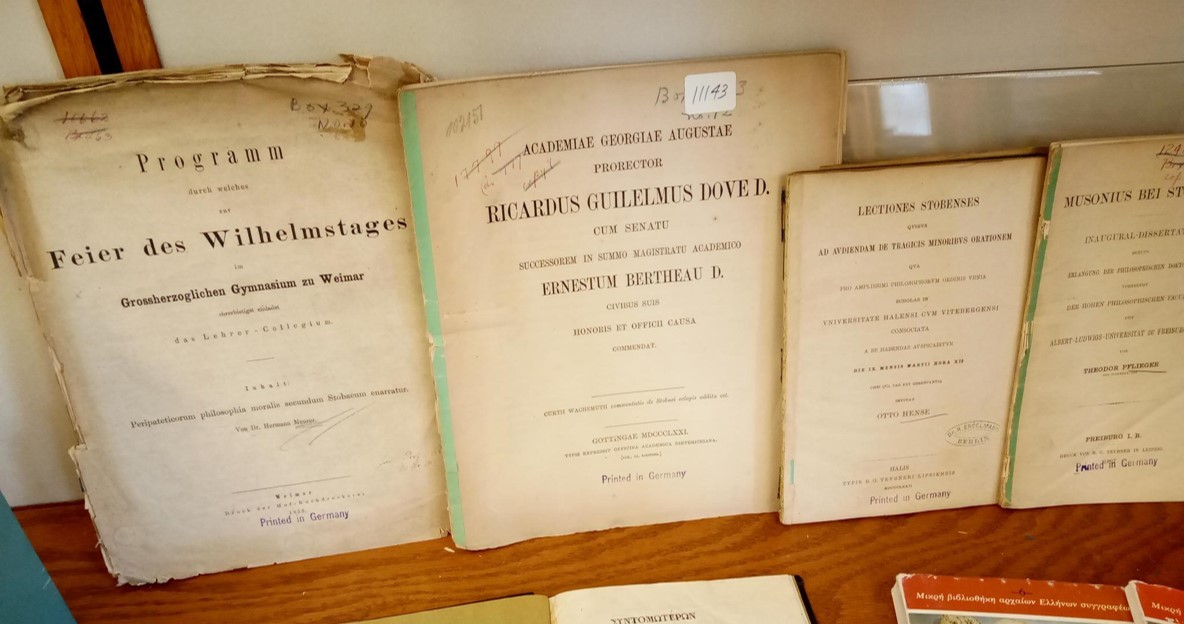 German Dissertations about Stobaeus