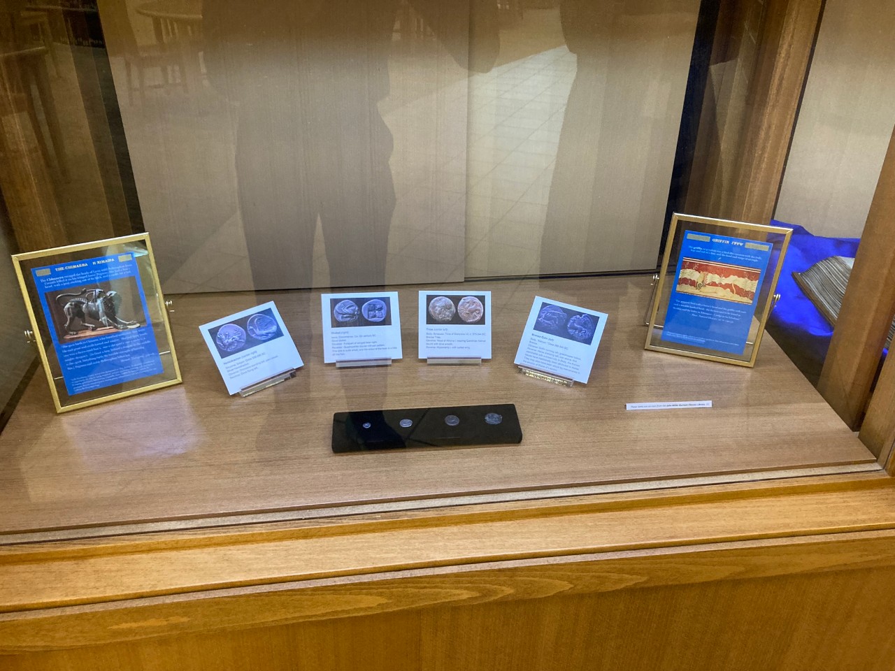 Creatures such as the Chimaera and Griffin.