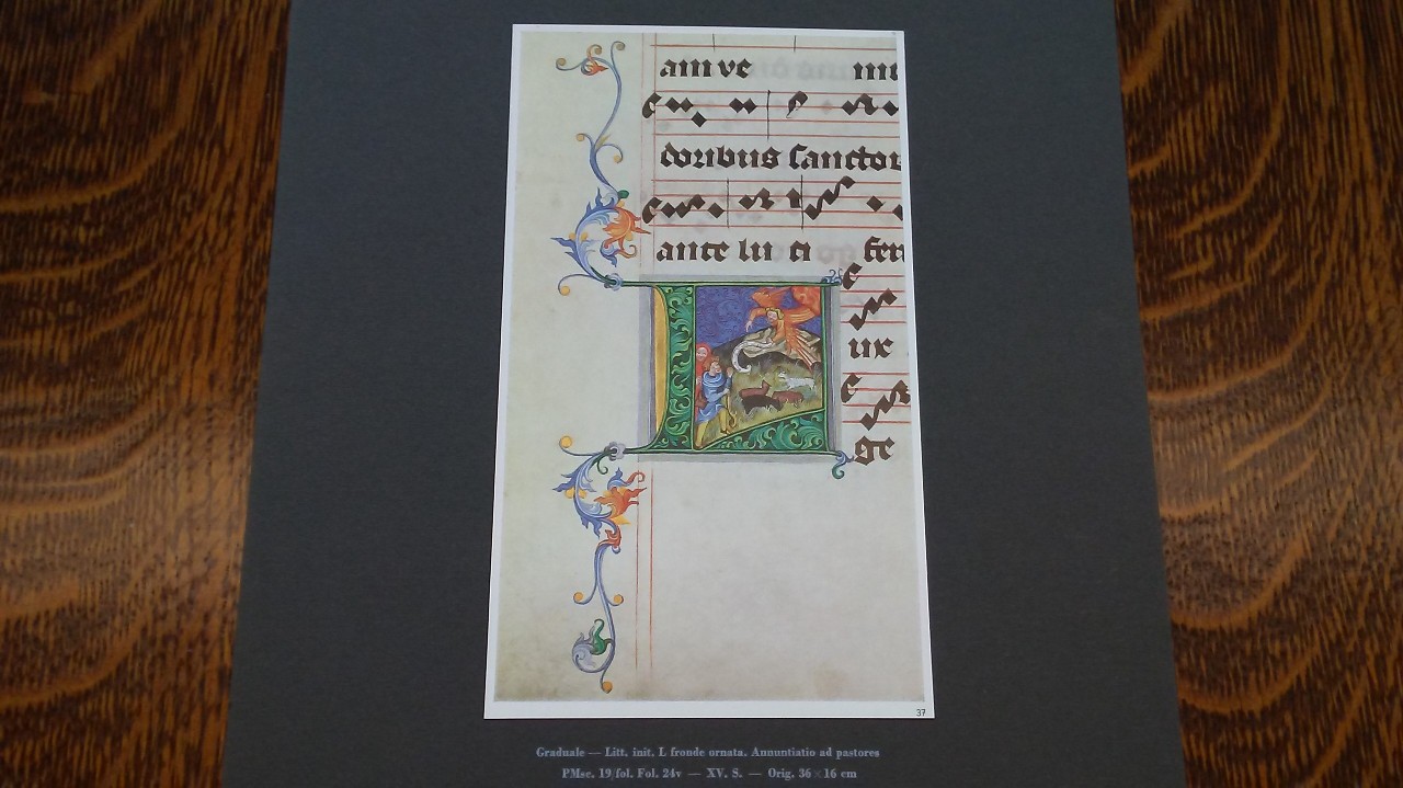 illustrated music manuscript facsimile
