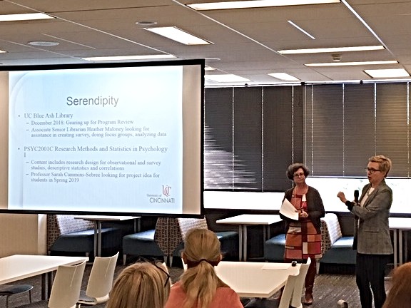 Sarah Cummins-Sebree and Heather Maloney