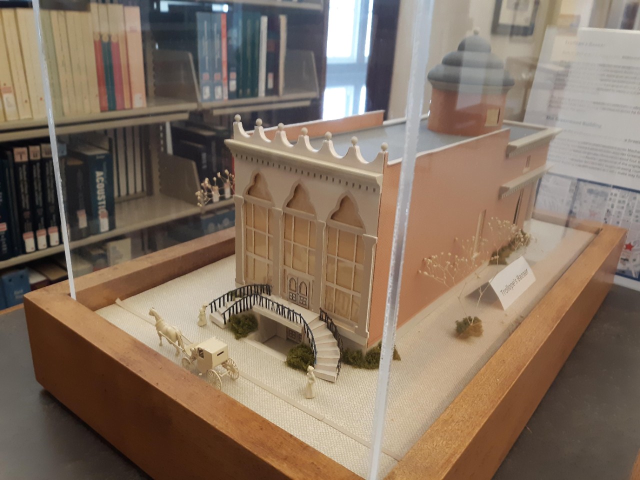 Model of Mrs Trollope's Bazaar